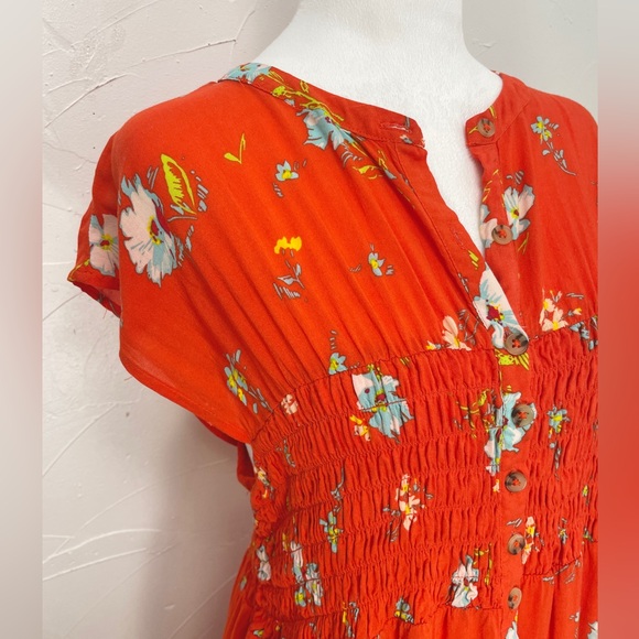 Free People Greatest Day Smocked Mini Dress - Picture 6 of 11